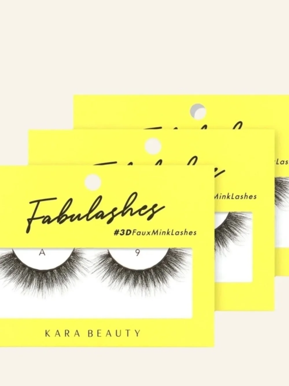 Fabulashes 3D Faux Mink Lashes (3 Sets)